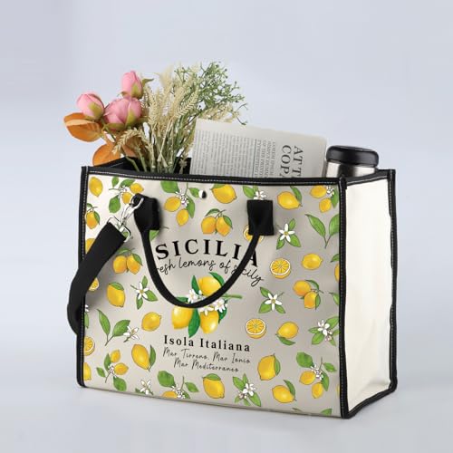 Bolso Tote Sicilia Lemons And Limoncello miniatura 7