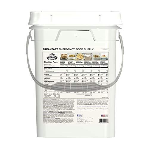 Augason Farms Breakfast Emergency Food Supply 4 Gallon Pail - Image 3