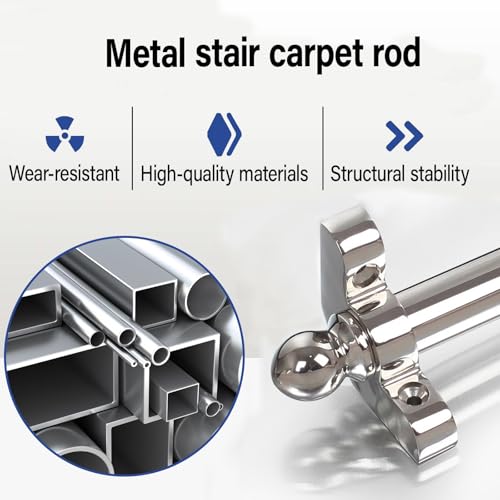 Barras de metal decorativas para transformar pasillos residenciales 5