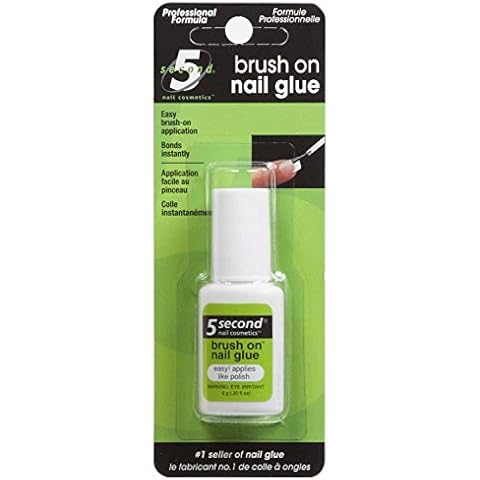 5 Second Brush On Nail Glue 0.2 oz Cover