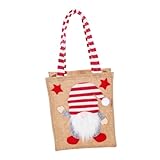 NULYLU bolsa de de navidad christmas bag bolsas navideñas bolsas de compras reutilizables titular de dulces de navidad bolso de mano bolso de navidad suministro de fiesta paño