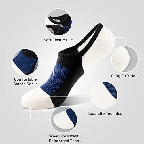 IDEGG No Show Socks with Non-Slip Grip for Men - On Sale