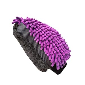 Auto reinigingshandschoenen Coral fleece gevoerde auto handschoenen waterdichte reinigingsdoek met absorberende pluis…