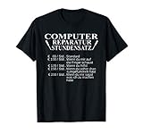 Computer IT Fachmann T-Shirt PC Reparatur T-Shirt