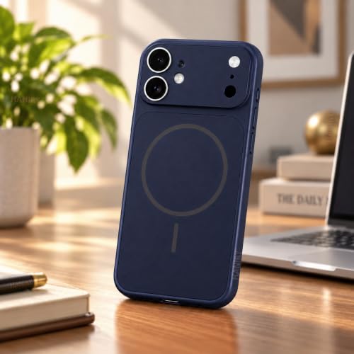 HANIRY iPhone 11 Luxury Glass Matte Case Blue - Image 2