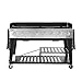 Royal Gourmet 8-Burner Gas Grill, 104,000 BTU Liquid Propane Grill, Independently Controlled Dual Systems, Outdoor Party or Backyard BBQ, Black
