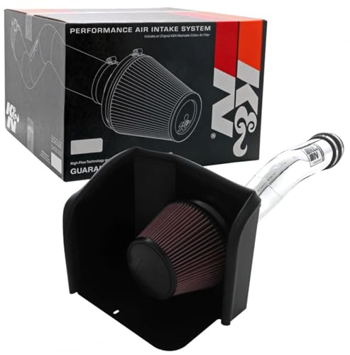 K&N Cold Air Intake System: High-Flow Air Filter, Increase P...