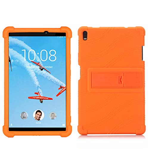 QYiD Funda para Lenovo Tab 4 10 (TB-X304F/N), Funda de Silicona Suave a Prueba de Golpes Protectora...
