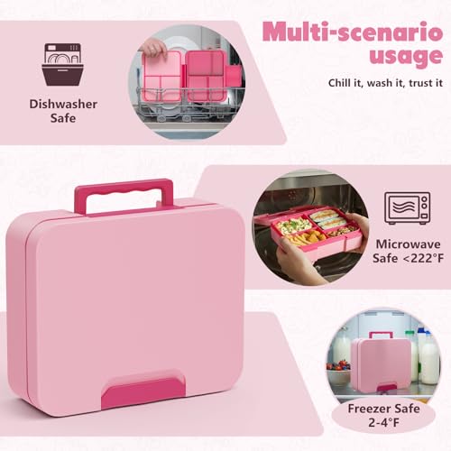 Image of WyfKyd Bento Lunch Box with Soup Thermo Hot Food Container for Kids Adults