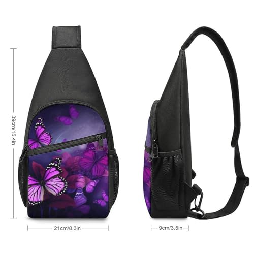 Mochila pequeña morral cruzado para senderismo unisex miniatura 2