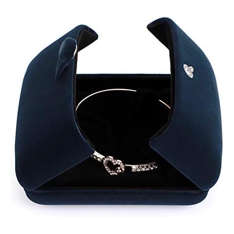 MDLUU Caja de regalo de pulsera de terciopelo Cover