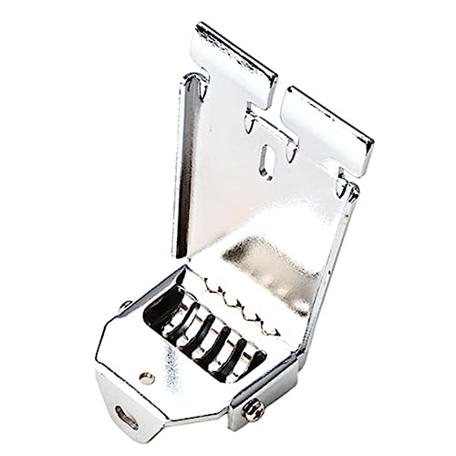 VANZACK String Banjo Tailpiece Chrome Metal Parts for Banjos Guitar Tailpiece Accessories Durable Musical Instrument Parts for Enhanced Sound