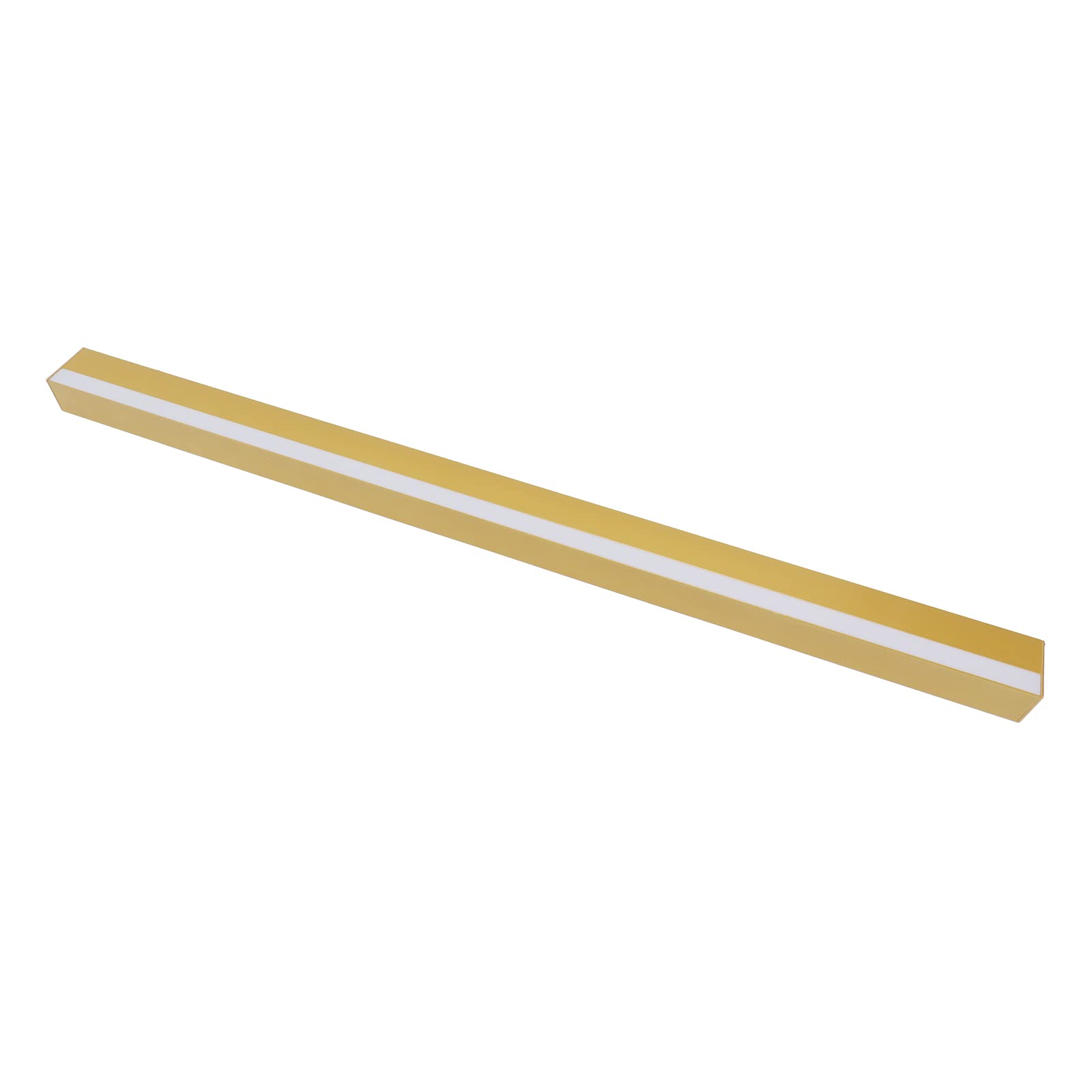 Aramox Długi Pasek LED Kinkiet Stop Aluminium Akryl Nowoczesna Długa ścienna AC176 do 264V IP43 3000K Ciepłe światło Pionowe lub Poziome na Patio w Salonie na Werandzie (60cm)
