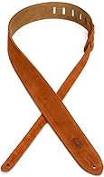 2 inch suede guitar strap with suede backing. Adjustable from 37 inches to 54 inches. Also available in extra long (xl), which adds 12 inches to overall length. Fantastic quality guitar strap Made in canada