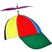 Produktbild Syhood Propeller Hut Hubschrauber Klown Hut Regenbogen Beanie Hut Bunte Kostüm Partyhut Unisex