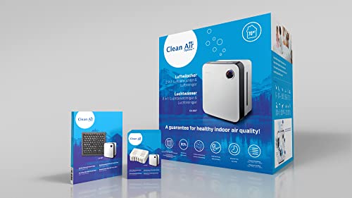 Clean Air Optima CA- 807- Luftwäscher 2in1: Luftbefeuchter & Luftreiniger- Vier Programme Auto/ Sleep/ Baby/ Health- Befeuchtungsleistung max. 400 ml/ h- Geeignet für Räume bis 70m²/ 175 m³-9