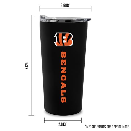 Image of Rico Industries NFL Football Soft Touch, Easy Grip Tumbler