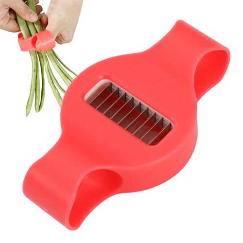 Cortador de judías verdes Genérico, cortador de frijoles de acero inoxidable: herramienta francesa para judías verdes especiales | Trituradora de acero inoxidable, stringer, herramienta de cocina,