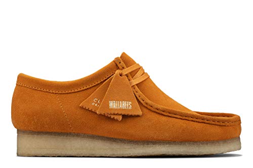 Image of Clarks Men's Wallabee Tumeric Suede 8M