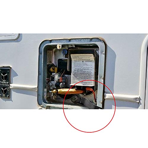 RVMATE RV Water Heater Drain Plug Kit, Include Angled Wrench, 4 Pieces