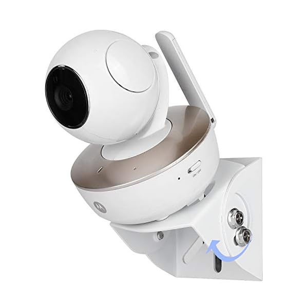 Wandhalterung für Motorola Baby Monitor, Infant Optics DXR-8, Samsung, Babysense, HelloBaby, Arlo und die meisten universellen Monitore, Aluminiumlegierung