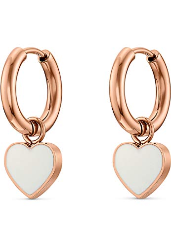 Preisvergleich Produktbild GMK Collection Damen-Creolen Edelstahl One Size Roségold 32013578