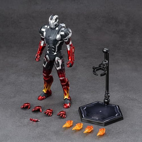 Image of ZD Box Toys Collectible Action Figure Full Box Set: Anniversary Series Non-Luminous Version 1:10 Scale Super Hero (MK - Iron Mark 22)