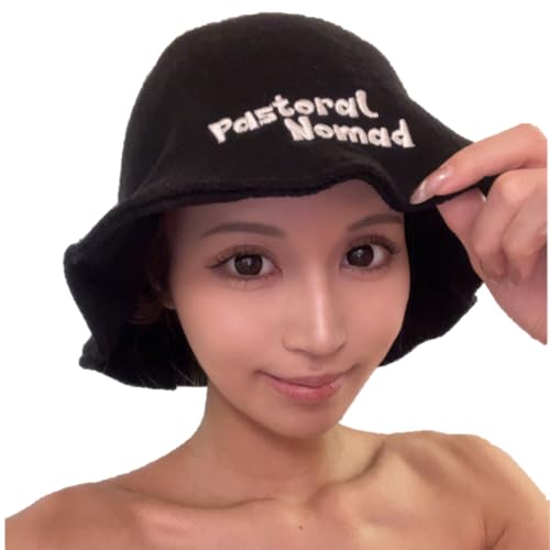 [pastoral nomad] サウナハット サウナキャップ メンズ レディース タオル生地 シンプル サ活 サウナ メンズ帽子 レディース防止 洗濯可能 のぼせ防止（ブラック）の商品画像（Amazon）