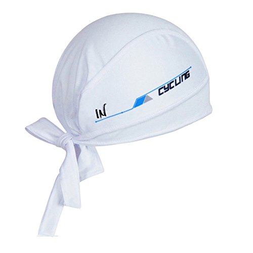 ShopINess Gorro Bandana Ciclismo (Blanco)