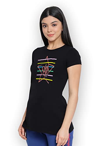 Image of Lyra Women's Cotton Regular Fit T-Shirt