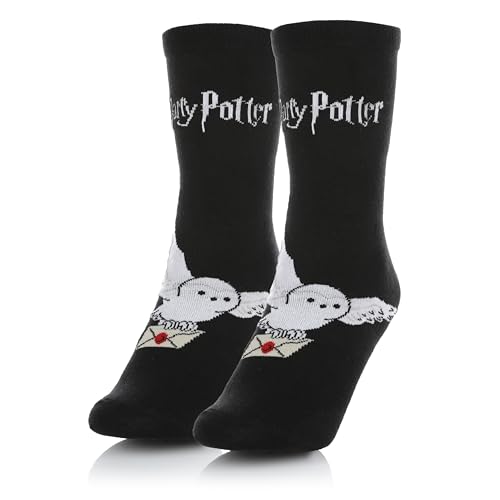 Harry Potter Lot de 5 paires de chaussettes - Chaussettes colorées à motifs en coton comme accessoire - Cadeaux pour adultes et adolescents - Taille 35-41 – vue 3