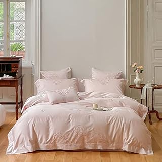 Cotton Embroidery Bed Products Cotton Skin-friendly Soft Sheets Quilt Cover Four-piece Bedding Set (Color : 3-pack, Size : 220 * 240cm)