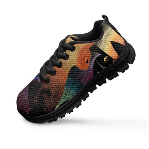 3D Shark Shoes for Boys Girls Sneakers Lightweight School Cute Sneakers Anti-Slip Tennis Running Athletic Shoes