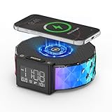 【𝐑é𝐯𝐞𝐢𝐥 𝐚𝐯𝐞𝐜 𝐋𝐚𝐦𝐩𝐞 𝐝𝐞 𝐂𝐡𝐞𝐯𝐞𝐭】Ce réveil combine alarme, lampe et chargeur sans fil dans un design élégant. L’écran LCD clair affiche l’heure et les fonctions, gardant votre table de nuit ordonnée.