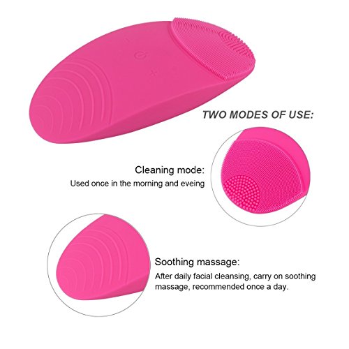 Spazzola elettrica facciale per pulizia e