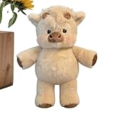 Peluche Sanglier – Mouton Doux À Collectionner, Oreiller En Forme D'animal De La Forêt Avec Coutures Renforcées Robustes, Jouet Compagnon Confortable Et Spongieux, Idéal Pour Les Cadeaux D'anniv