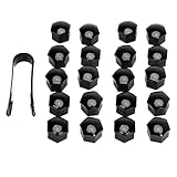 Bolt Caps,Screws Bolt Covers Cap 20Pcs Car Wheel Dustproof Nut Protection Removal Tool Screw Cap Rim Decoration Accessories