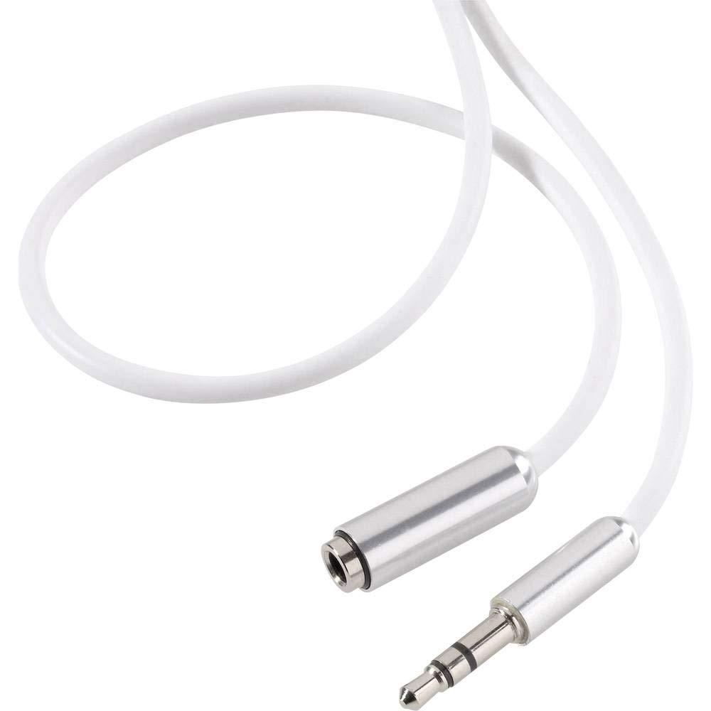 SpeaKa Professional SP-7870520 - Cable alargador de audio (1 conector jack de 3,5 mm, 1 conector jack de 3,5 mm)