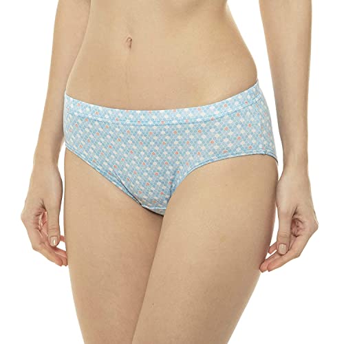 Image of VIP Feelings Passion Women's Inner Elastic Cotton Hipster Panty Printed- Assorted Colours