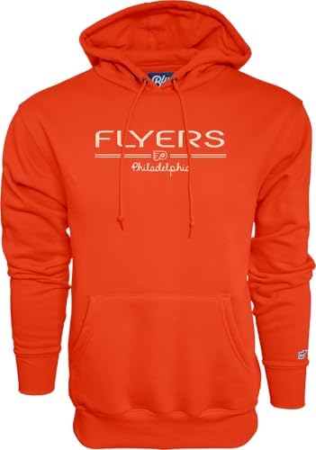Blue 84 Philadelphia Flyers NHL Officially Licensed Hooded Sweatshirt Throwback,