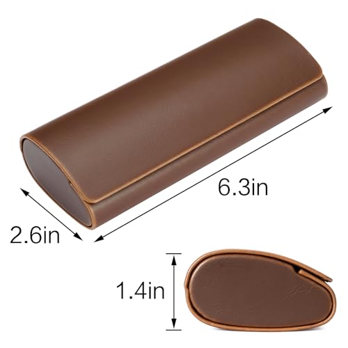 Image of Vemiss Hard Shell Eyeglass Cases, Lightweight Portable Glasses Case for Women Men