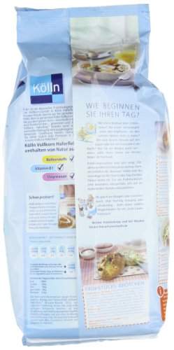 Kölln Vollkorn Haferfleks Knusper-Klassik, 3er Pack (3 x 750 g)