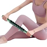 Muskelroller-Stab – Tragbares Körpermassagegerät, PP-Stahl, stabile Faszienrolle, effektive Triggerpunkttherapie mit entspannendem Erholungsdesign, perfekt für Laufen, Wandern, Workout, Fitnessstudio