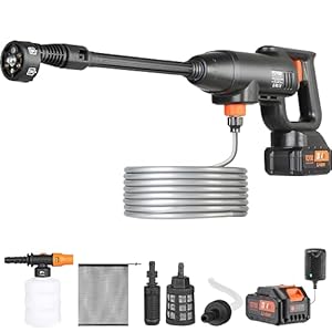 VEVOR Hogedrukreiniger op accu, dra...