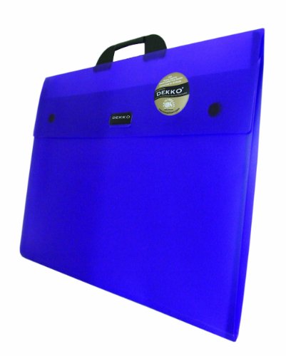 Trieur valisette A2 de rangement pourpre DKTGA2PU à compartiments rigides