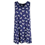 PJ Couture Women's Rainbow Print Sleep Gown