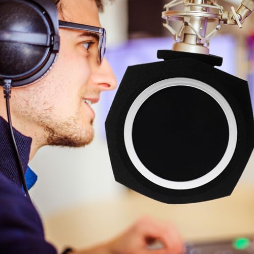 Housse pour microphone de streaming en direct pour supprimer l'écho de pièce