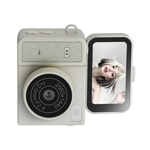 Appareil photo numérique 1080p écran rotatif vintage et caméra rétro pour débutant