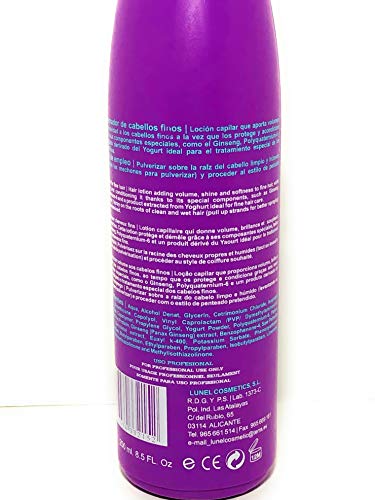 Voluminizador Lunel Professional para cabello fino 250ml miniatura 2
