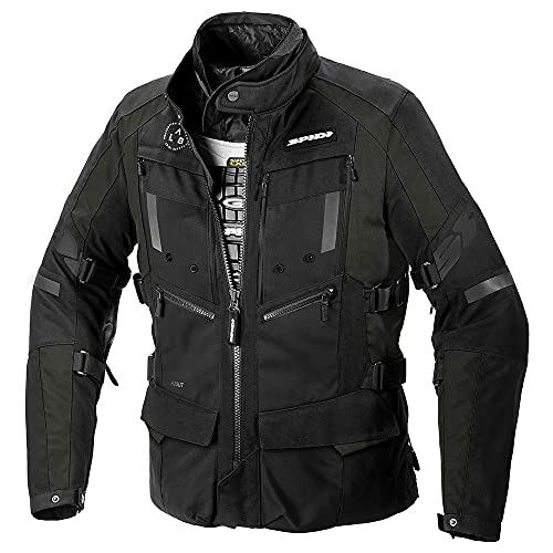 telaio principale integra nylon Extra Tenax a 3 strati ad alta tenacia 6.6 eccellente resistenza all'abrasione e alla puntura Poliestere rivestito in PU in aree sensibili al comfort 6 generosi pannelli in rete garantiscono un'eccellente circolazione dell'aria (posizionata su petto, avambraccio e schiena) - strategicamente posizionata per raffreddare il ciclista nel modo più efficiente durante le giornate più calde Pr En 17092-4:2020 Standard di Classe A protezioni rimovibili ForceTech per spalle (EN 1621-1:2012, livello 2) protezioni rimovibili Warrior Lite per gomiti (EN 1621-1:2012, livello 2) Equipaggiamento Step-In Wear comprende 2 giacch...